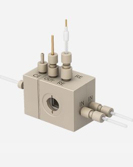 CO2/N2/O2 Photoelectrochemical Flow Cell